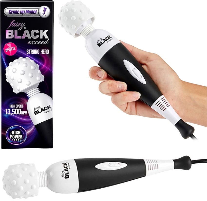 Fairy Black Exceed - Vibromasseur ultra puissant - 13'500 tours/min