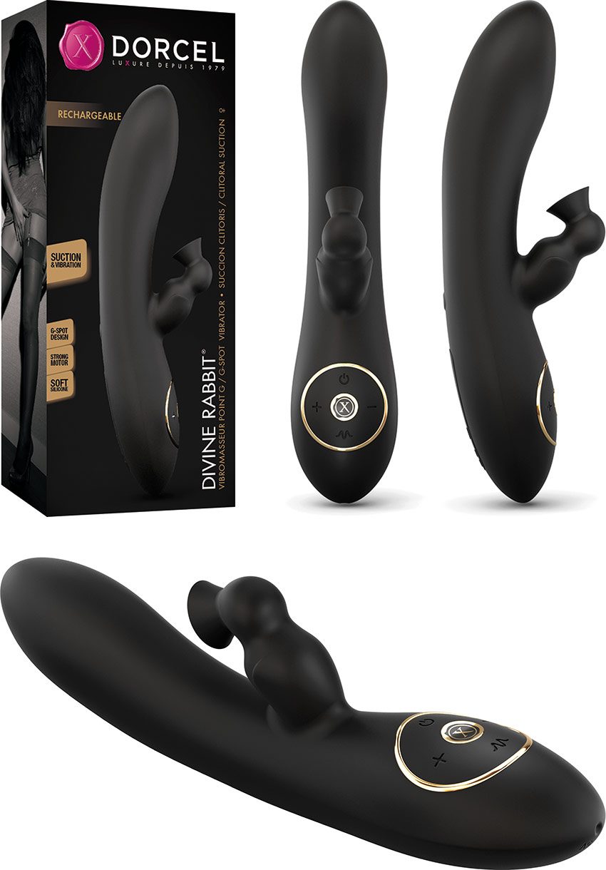 Dorcel Divine Rabbit | Vibromasseur lapin | Point G et clitoris