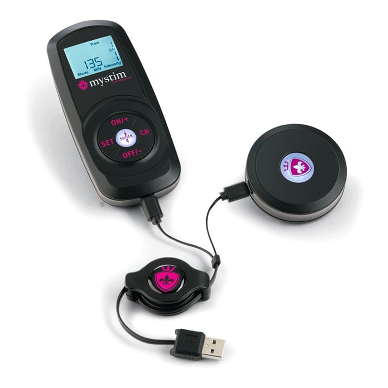 Électrostimulateur Mystim Cluster Buster sans fil avec télécommande