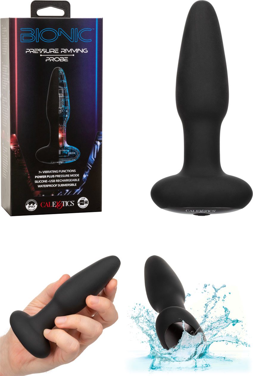 CalExotics Bionic Pressure Rimming Probe | Vibrierender Analstimulator