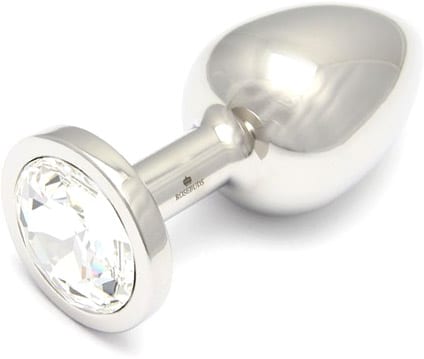 Plug anal Rosebuds Cristal - Transparent (L)