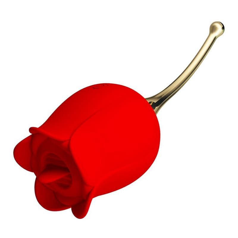 Pretty Love Rose Lover | Stimulateur clitoridien vibrant en silicone