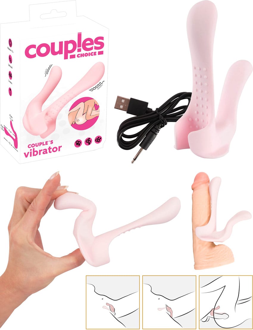 Couple's Vibrator | Vibromasseur pour une utilisation en couple