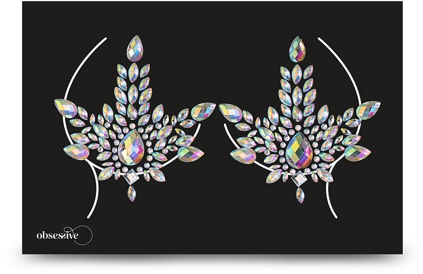 Obsessive 2924 | Selbstklebender Schmuck für die Brüste