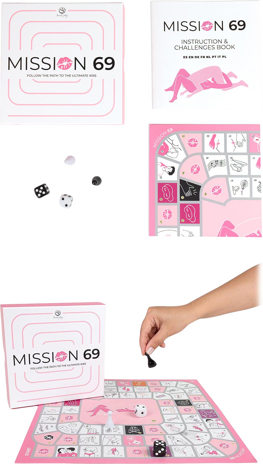 Secret Play Mission 69 | Jeu érotique pour couple | 69 défis