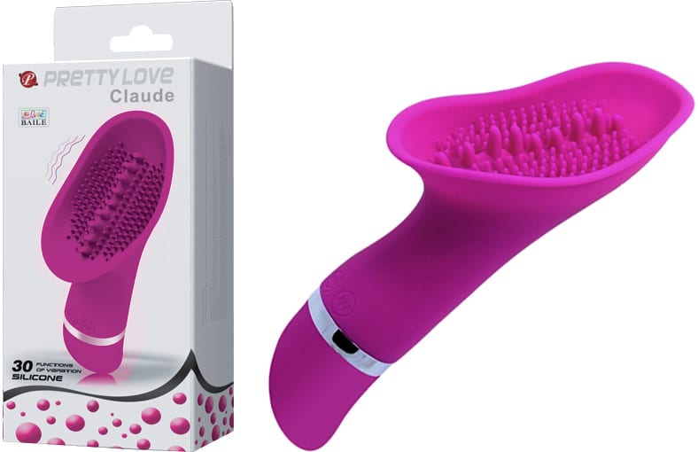 Pretty Love Claude | Stimulateur vaginal et clitoridien en silicone
