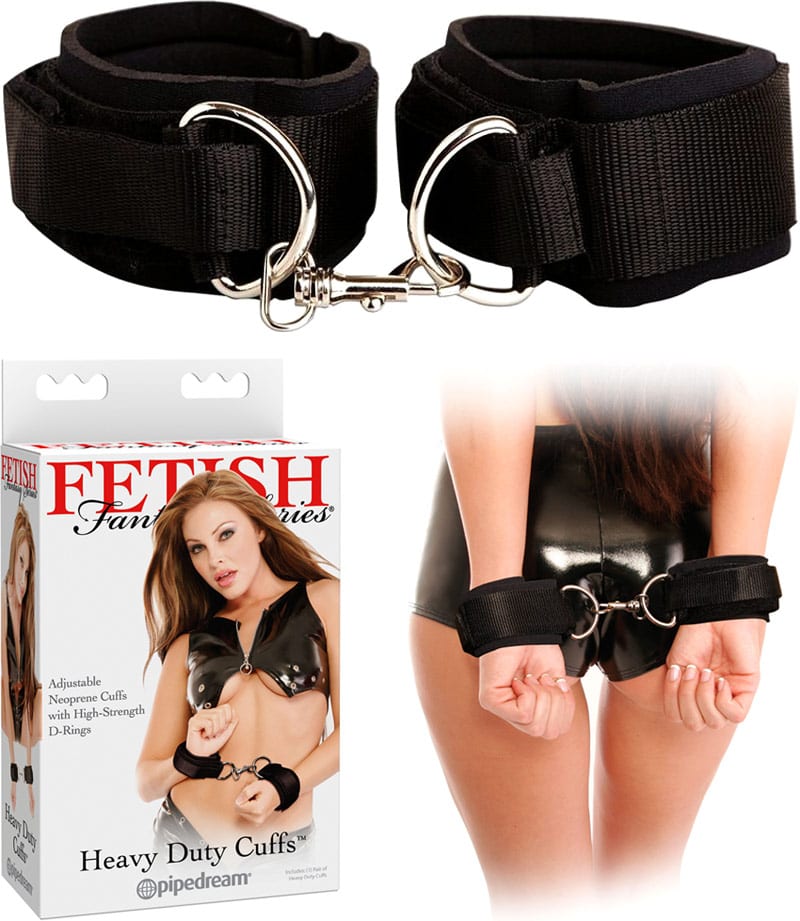 Fetish Fantasy Handgelenk Fesseln mit gefütterter Neopreneinlage