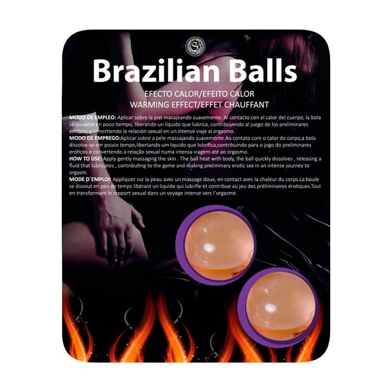Brazilian Balls | Boules lubrifiantes & chauffantes à la cannelle