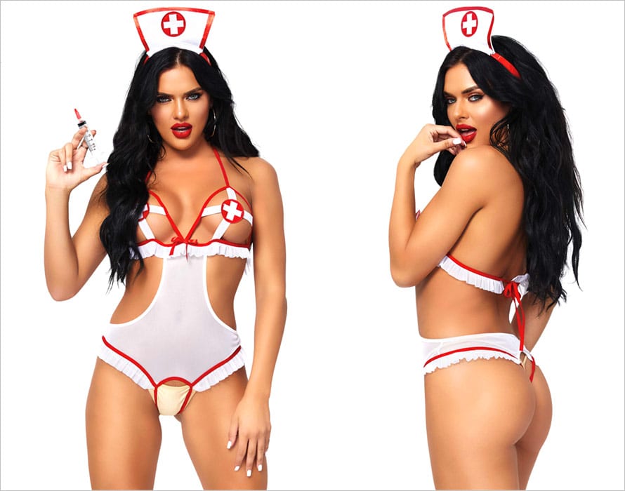 Leg Avenue Naughty Nurse | Costume d’infirmière très sexy