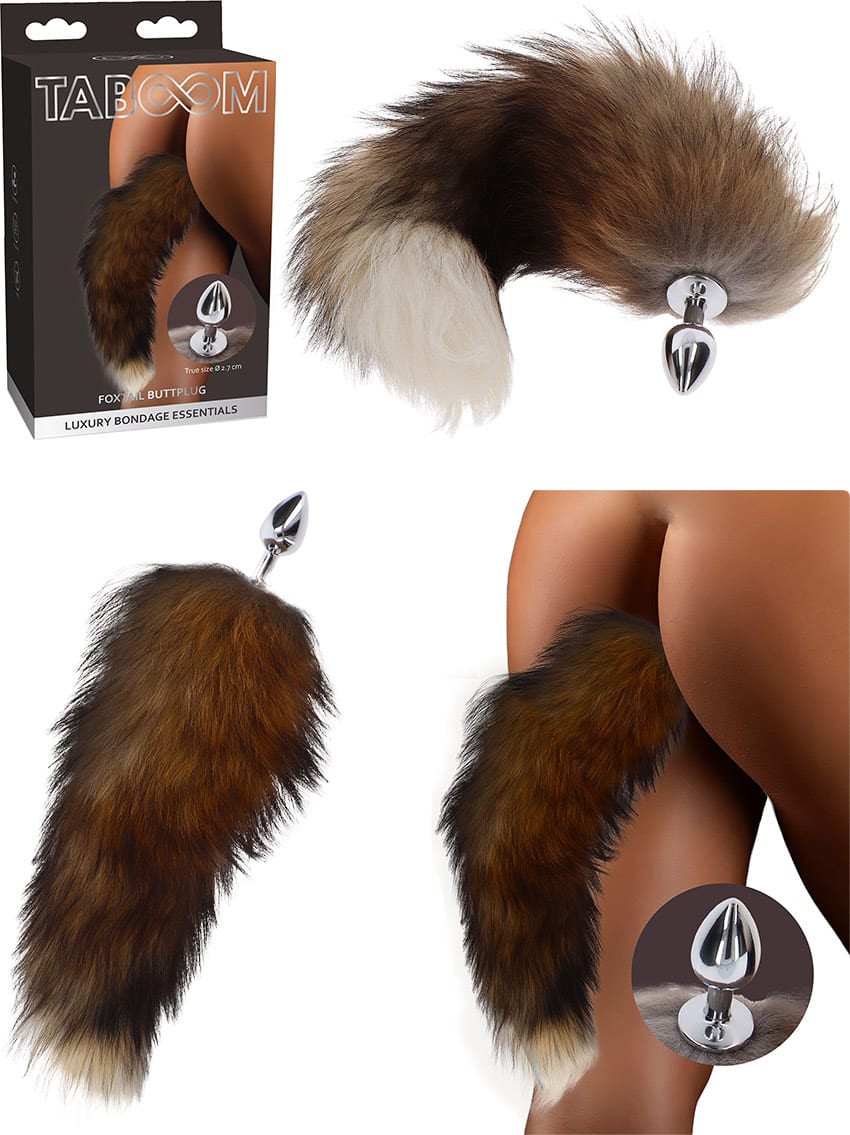 Taboom Foxtail | Plug anal équipé d'une queue de renard