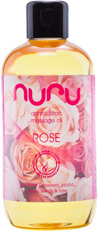 Nuru Rose | Aphrodisisches Massageöl | Rosenduft