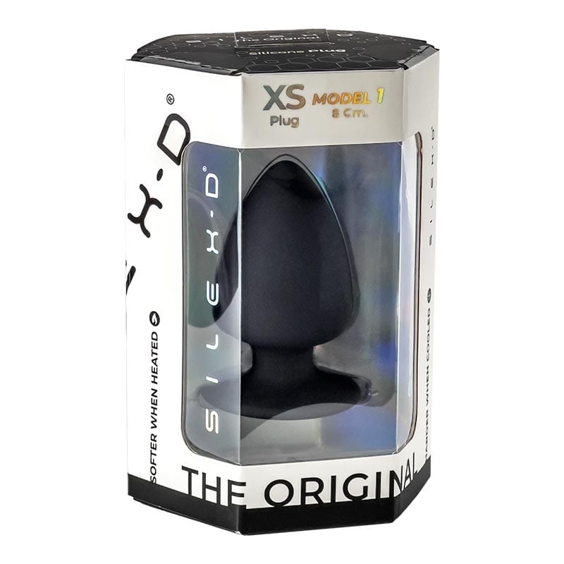 Silex-D Modèle 1 - XS | Plug anal silicone bi-densité thermoréactif
