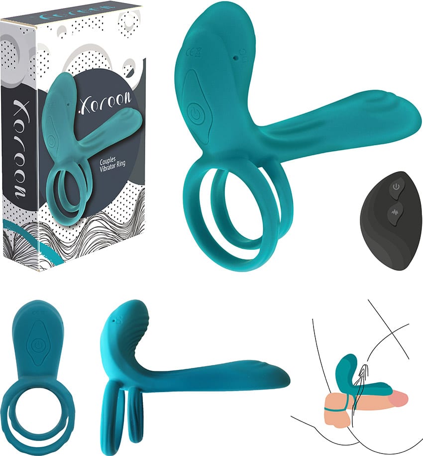 Xocoon | Vibromasseur pour couple | Procure des sensations orgasmiques