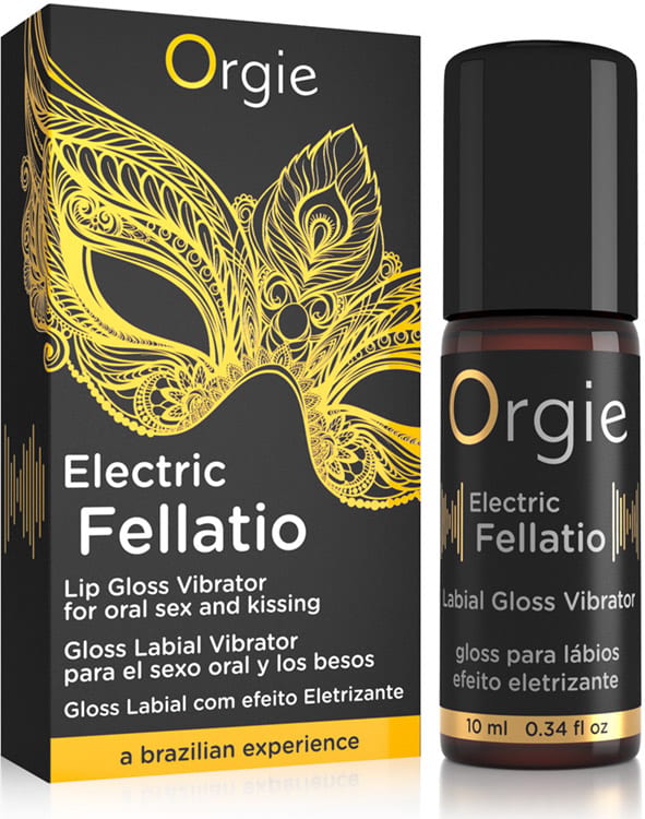 Orgie Electric Fellatio | Gloss intime pour le sexe oral | 10 ml