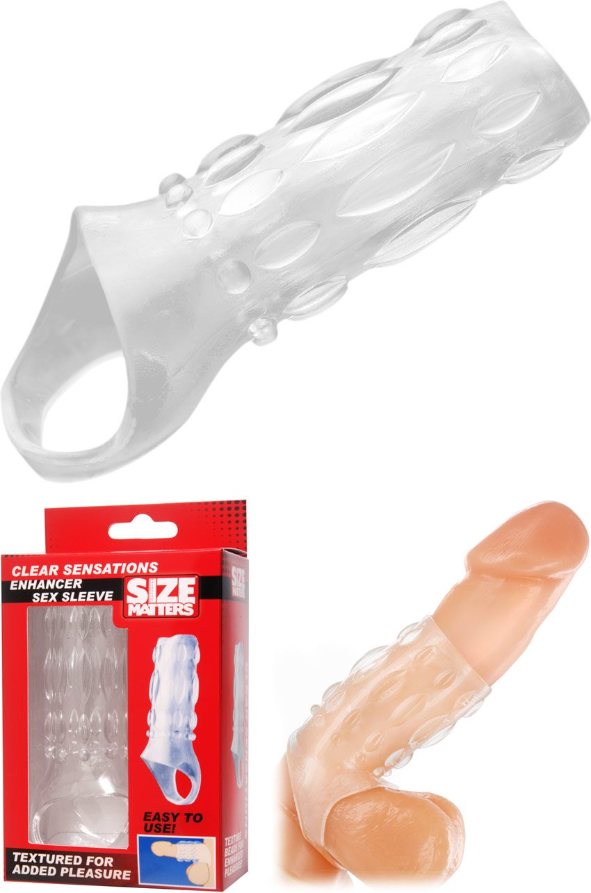 Size Matters Enhancer Sleeve | Stimulationshülle für Penis