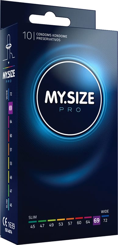 My Size Pro | 10 Kondome mit spezifischen Grössen | Grösse 69
