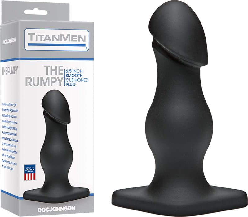 Doc Johnson TitanMen The Rumpy | Plug anal ferme et flexible