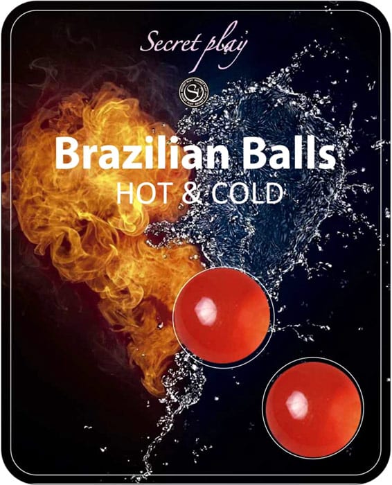 Brazilian Balls Hot & Cold | Boules lubrifiantes offrant un effet chaud/froid
