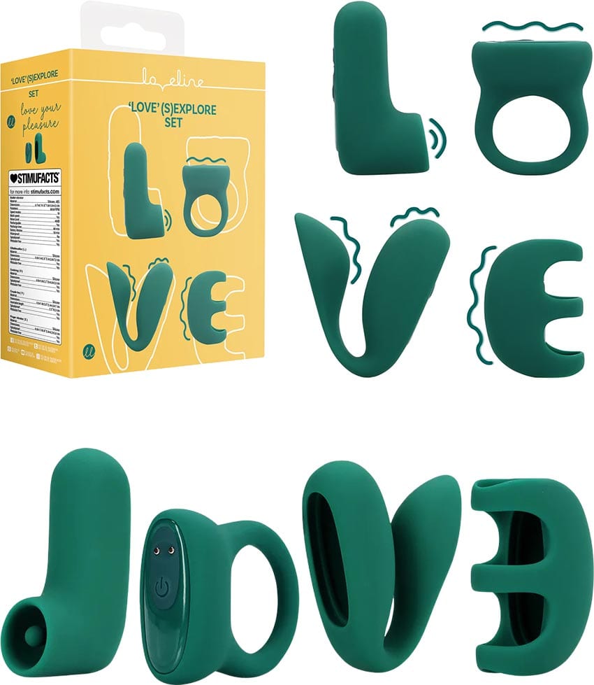 Loveline Love Sexplore Set | Pack de 4 sextoys | Orgasmes intenses