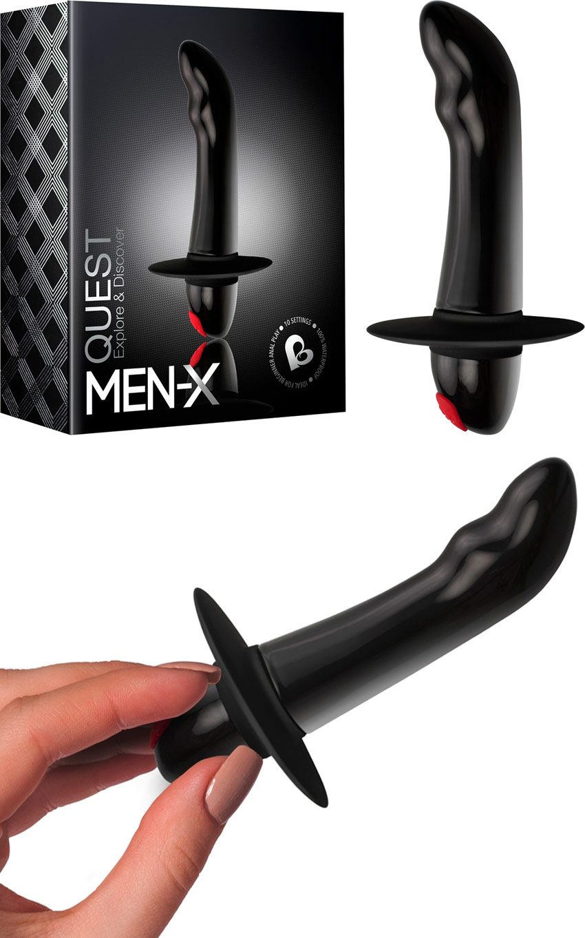 Stimulateur Prostatique Vibrant Quest Rocks-Off – KissKiss