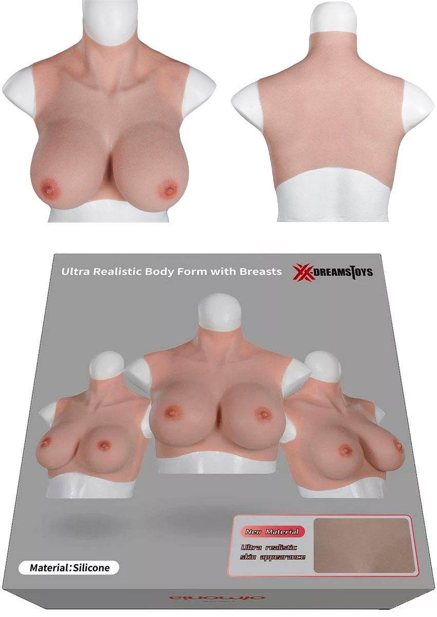 XXDreamsToys | Frauenbüste zum Anziehen | Mit realistischen Brüsten