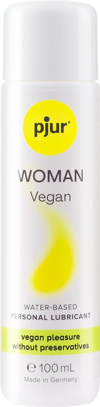 pjur Woman Vegan | Lubrifiant à base d'eau certifié vegan | 100 ml