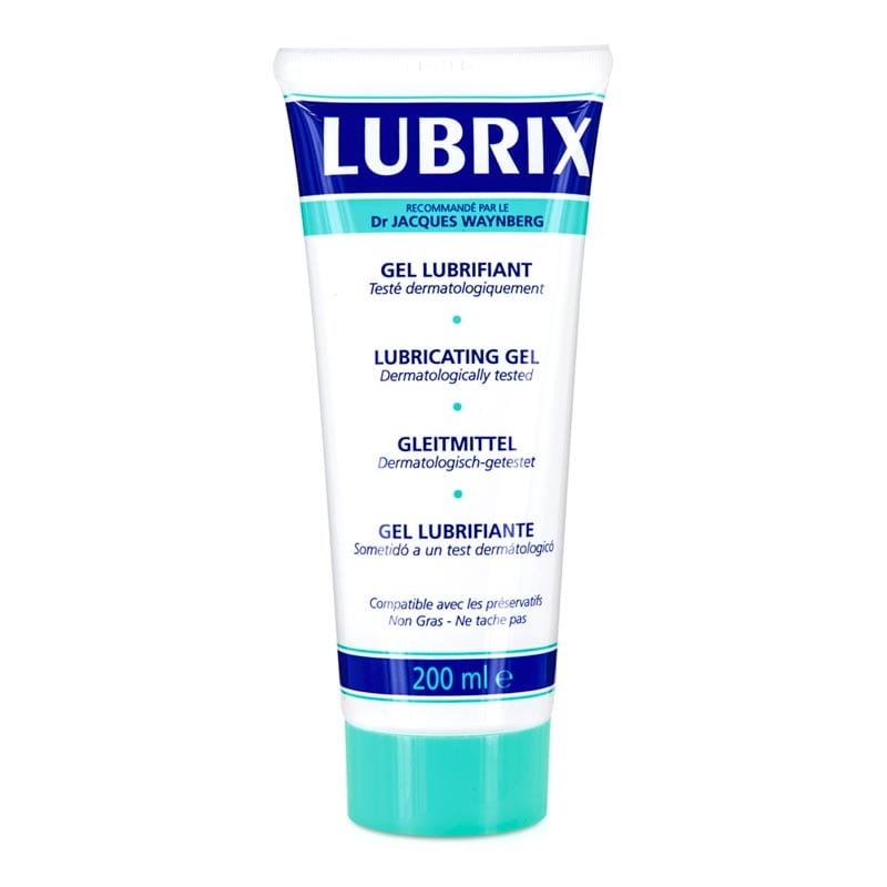 Lubrix | Gel lubrifiant vaginal et anal à base d'eau | 200 ml