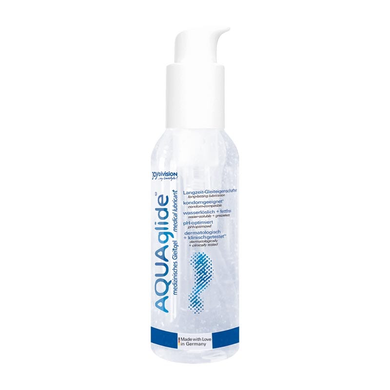 Lubrifiant & gel de massage JoyDivision AQUAglide 2 en 1 - 125 ml