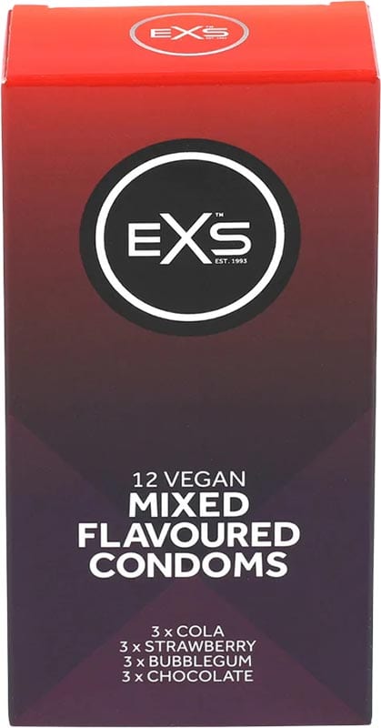 EXS Mixed Flavoured | Aaromatisierte Kondome | 12x