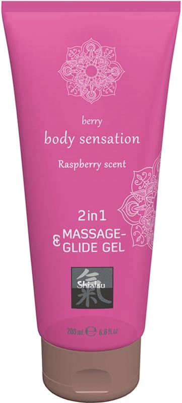 Shiatsu Body Sensation | Massagegel und Gleitmittel mit Himbeeraroma