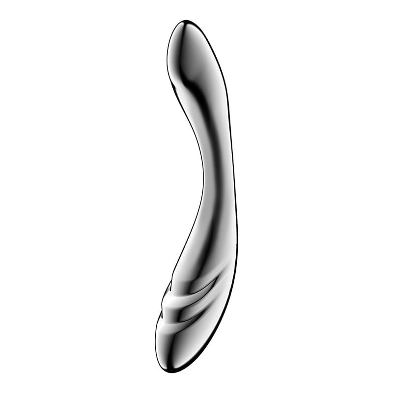 Satisfyer Pure Gravity 3 | Dildo aus Edelstahl | 2 einführbare Enden