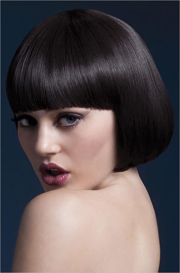 Fever Wigs Mia | Kurze Perücke mit glattem Haar und geradem Pony