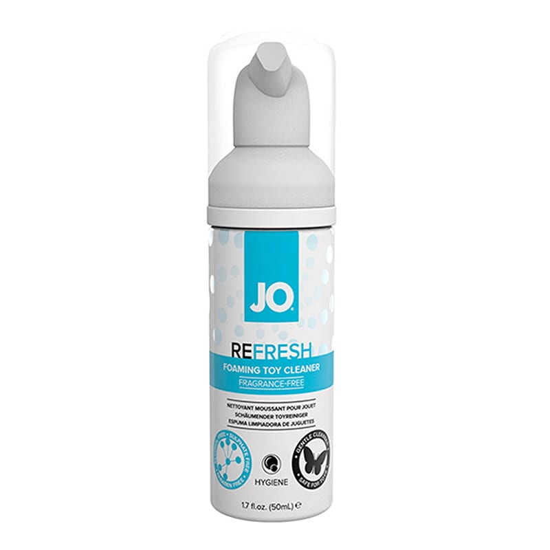 System JO Refresh | Mousse nettoyante pour sextoys | 50 ml