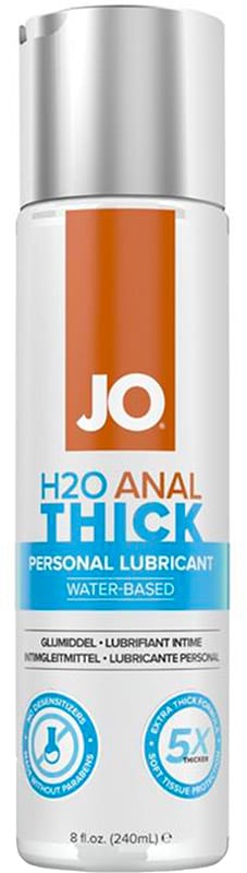 Sytem JO H2O Anal Thick | Lubrifiant anal à base d'eau | 240 ml