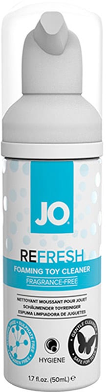 System JO Refresh | Mousse nettoyante pour sextoys | 50 ml