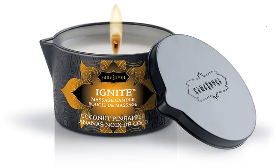 Kamasutra Ignite | Massagekerze | Ananas & Kokosnuss