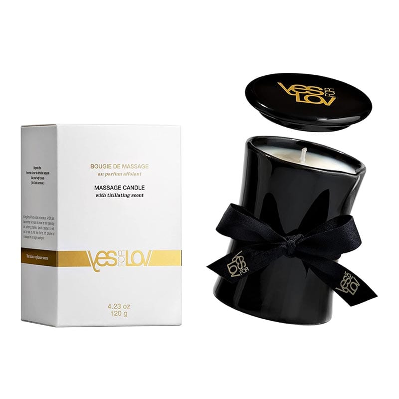 YESforLOV | Bougie de massage au parfum affolant et aphrodisiaque