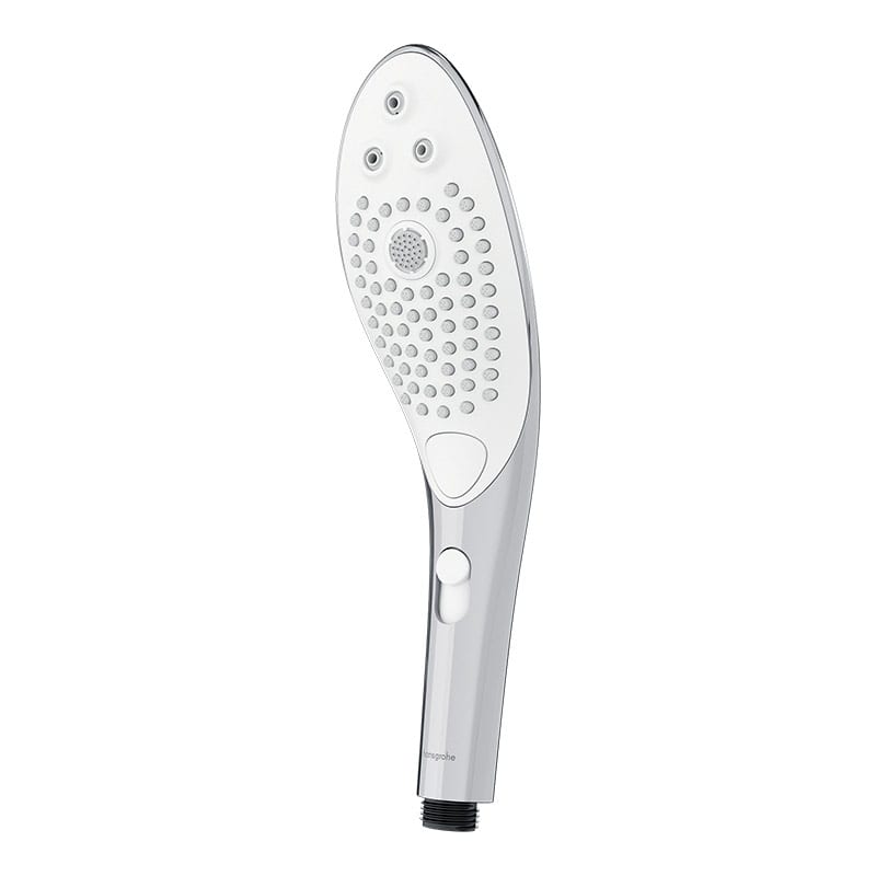 Pommeau de douche intime Womanizer Wave - Chrome - KissKiss