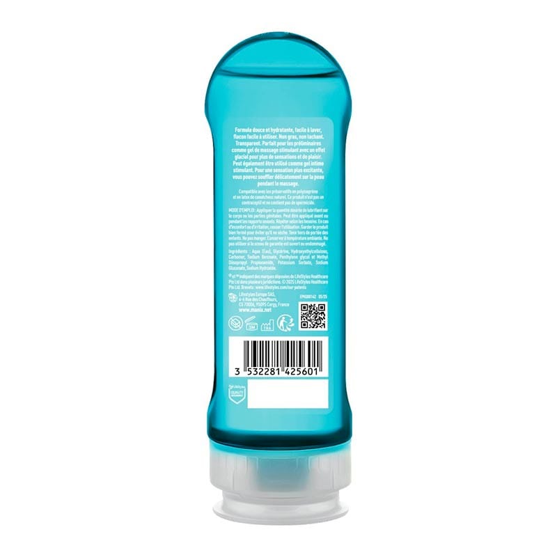 Manix Ice Feel | 2-in-1 Gleitmittel und Massagegel