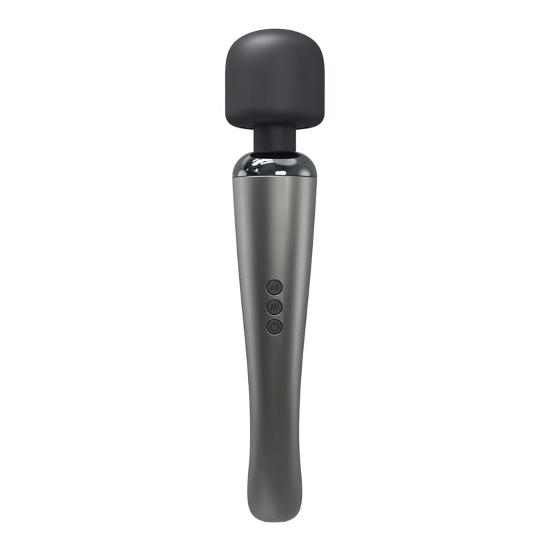 Marc Dorcel MegaWand | Vibromasseur baguette très puissant | Argenté