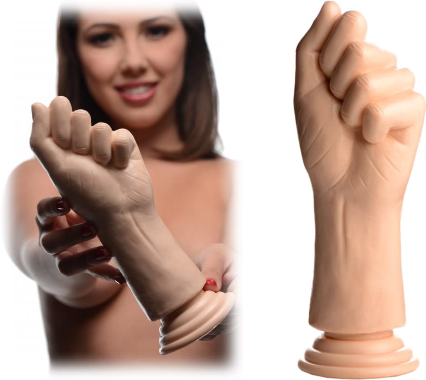 Master Series Knuckles | Geschlossener Faustdildo mit Saugnapf
