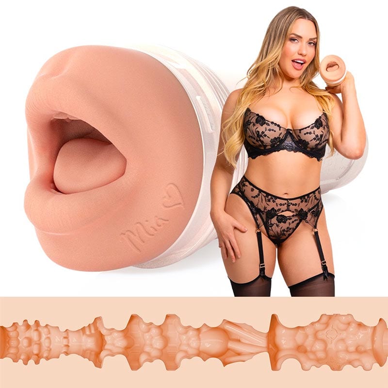 Fleshlight Girls Mia Malkova | Masturbateur pour homme | Bouche