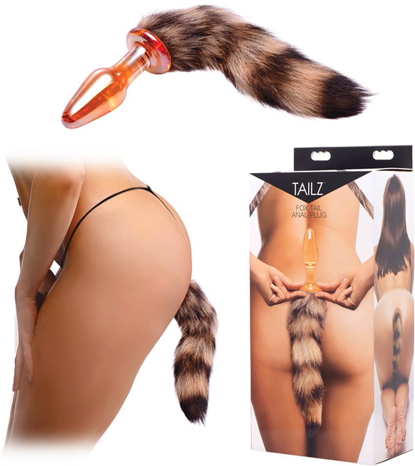 Tailz Renard Roux | Plug anal avec queue |&nbsp;&nbsp;Envoi discret