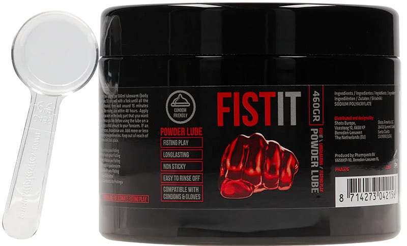 Fist-It Powder Lube | Lubrifiant en poudre conçu pour le fisting
