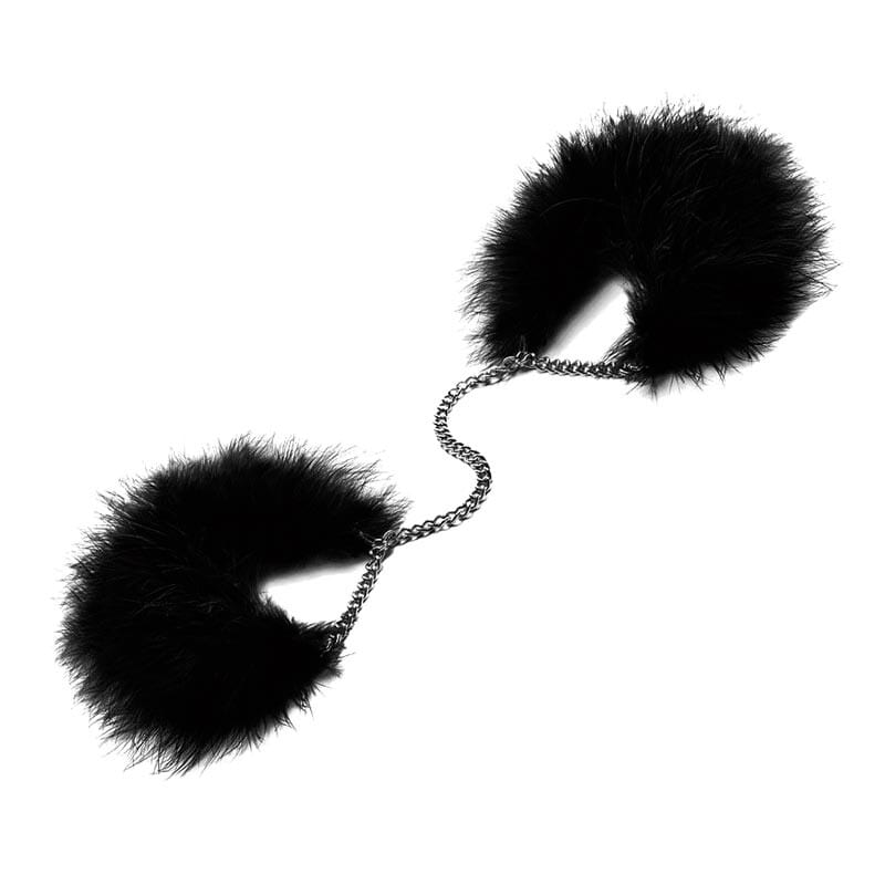 Bijoux Indiscrets Za za zu | Menottes en plumes douces et sensuelles