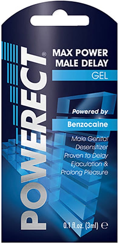 Powerect Male Delay | Verzögerungsgel für Männer mit Benzocain