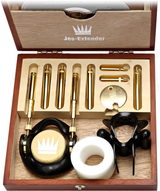 Agrandisseur de Pénis Jes Extender Gold - KissKiss