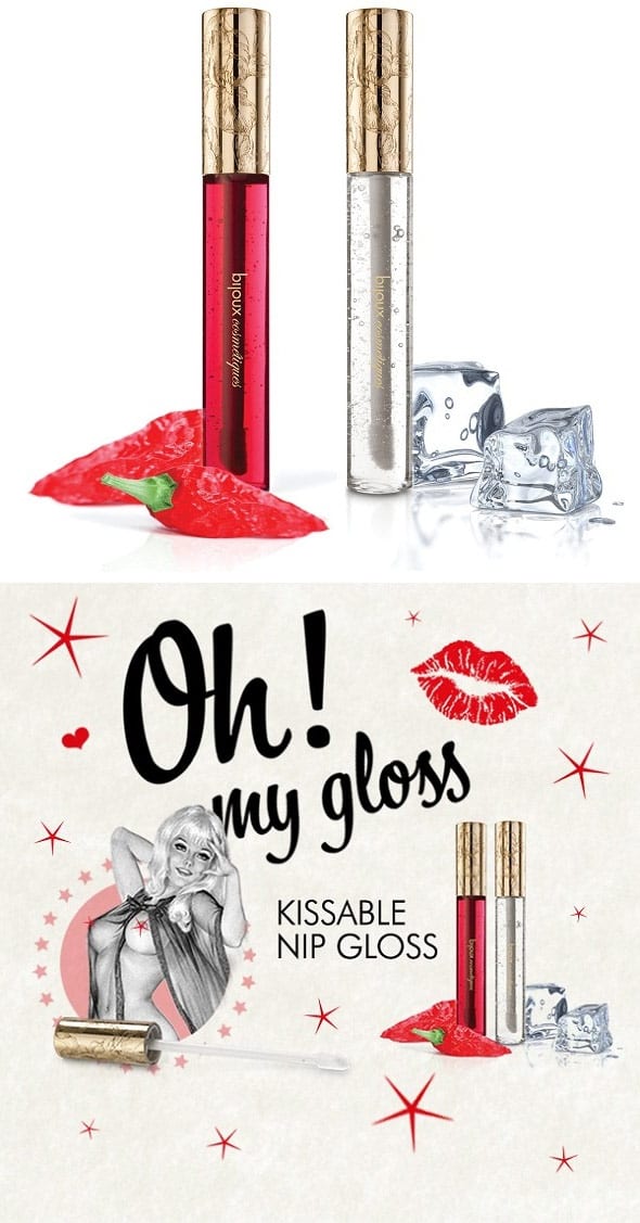 Brillant à mamelons Bijoux Indiscrets Nip Gloss - Froid & Chaud