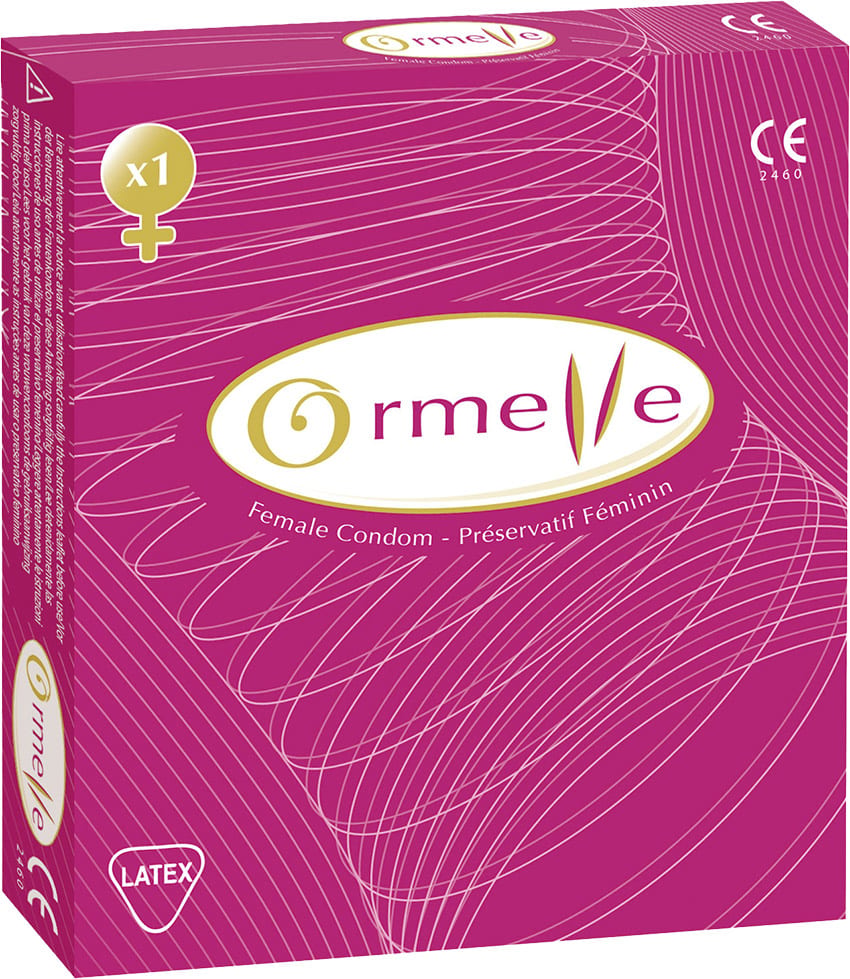 Ormelle | Préservatif féminin | Pack de 1 préservatifs féminin