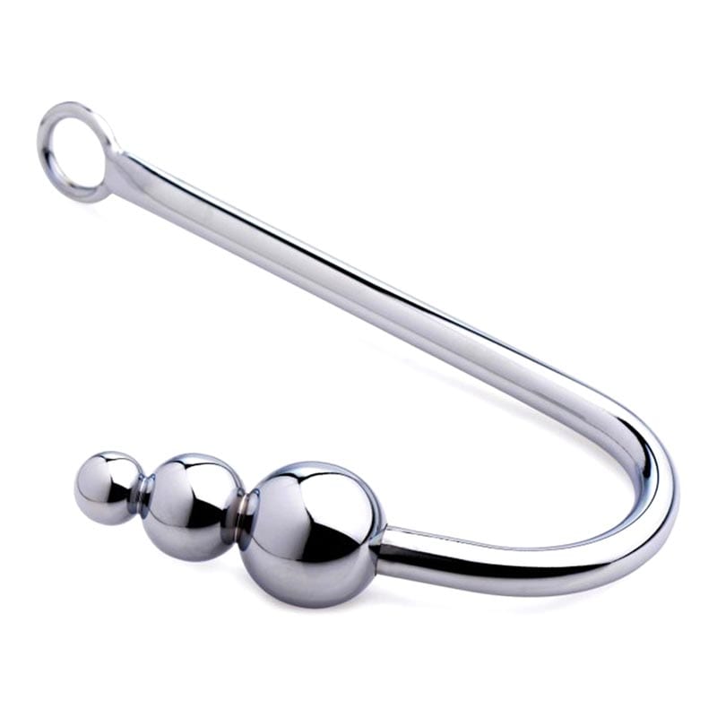 Master Series Meat Hook | Crochet de bondage avec 3 boules anales